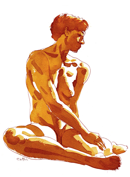 Kroeber figure drawing